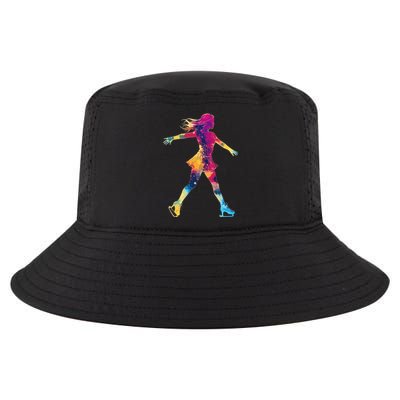 Cute Ice Skating Skater Figure Skating Cool Comfort Performance Bucket Hat