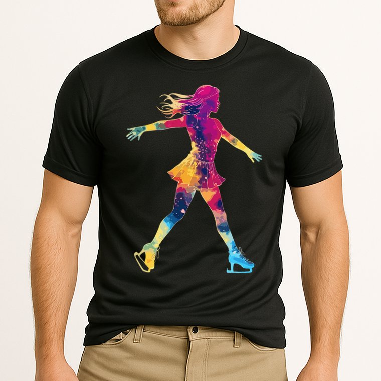Cute Ice Skating Skater Figure Skating Performance Shirt