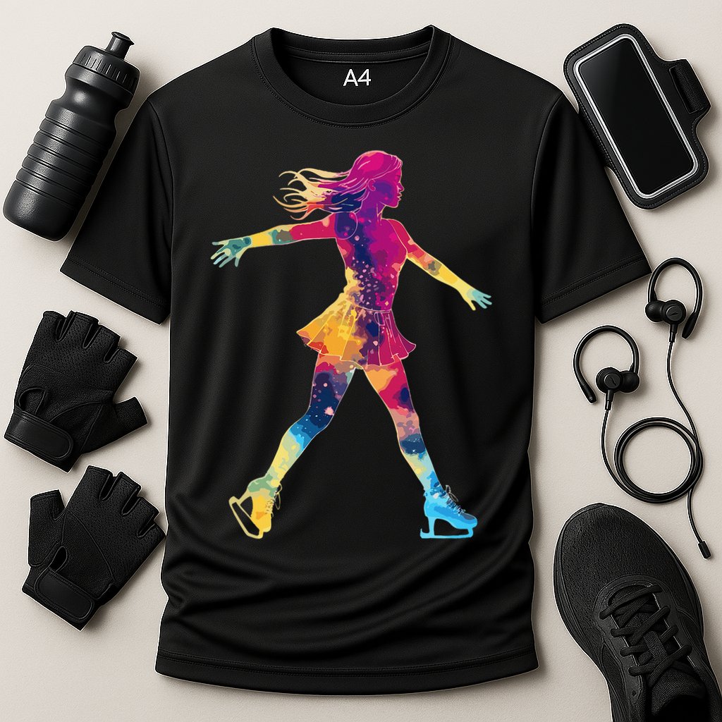 Cute Ice Skating Skater Figure Skating Performance Shirt