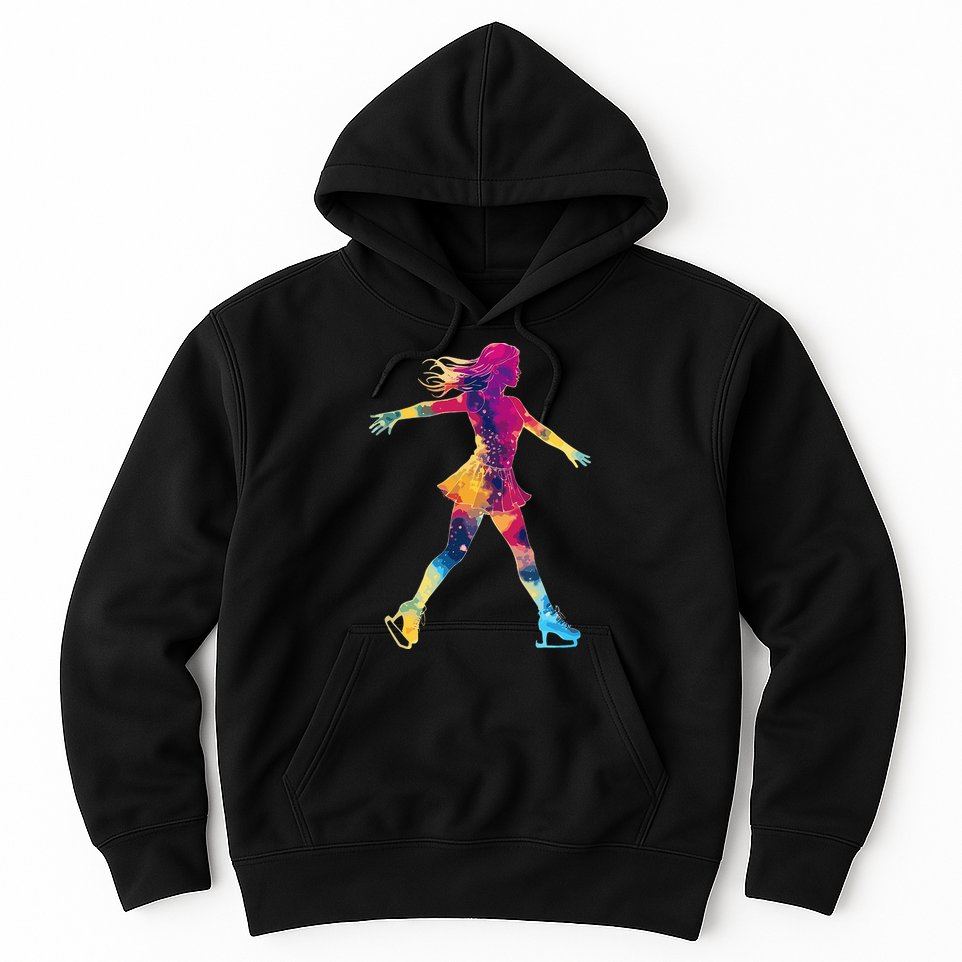 Cute Ice Skating Skater Figure Skating Hoodie