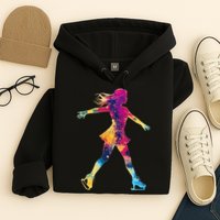 Cute Ice Skating Skater Figure Skating Hoodie