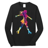 Cute Ice Skating Skater Figure Skating Long Sleeve Shirt