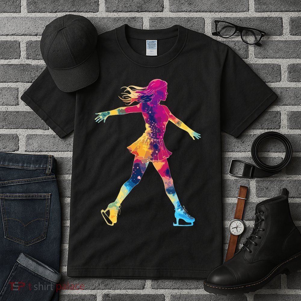 Cute Ice Skating Skater Figure Skating Tall T-Shirt