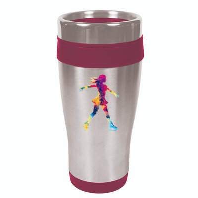 Cute Ice Skating Skater Figure Skating 16oz Travel Tumbler