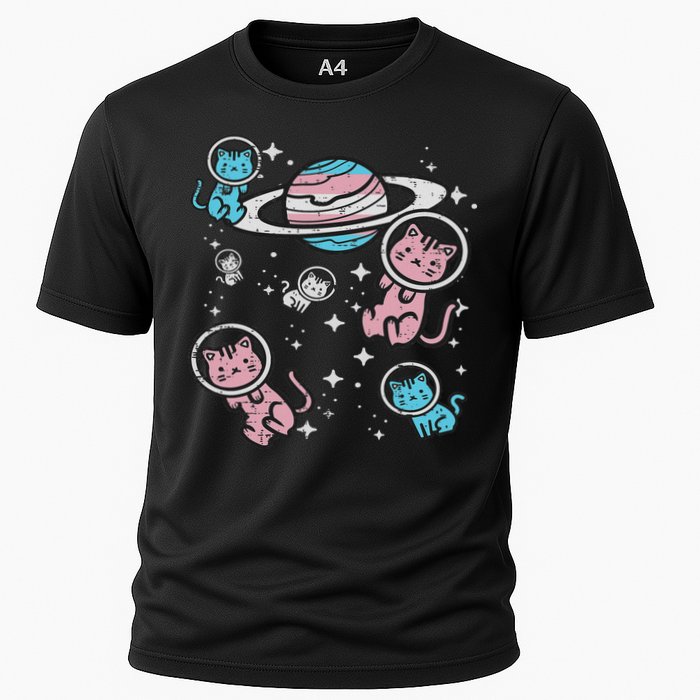 Cats In Space Transsexual Pride Month Lgbt Performance Shirt