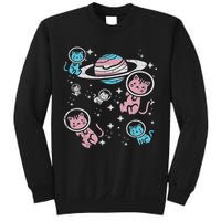 Cats In Space Transsexual Pride Month Lgbt Sweatshirt