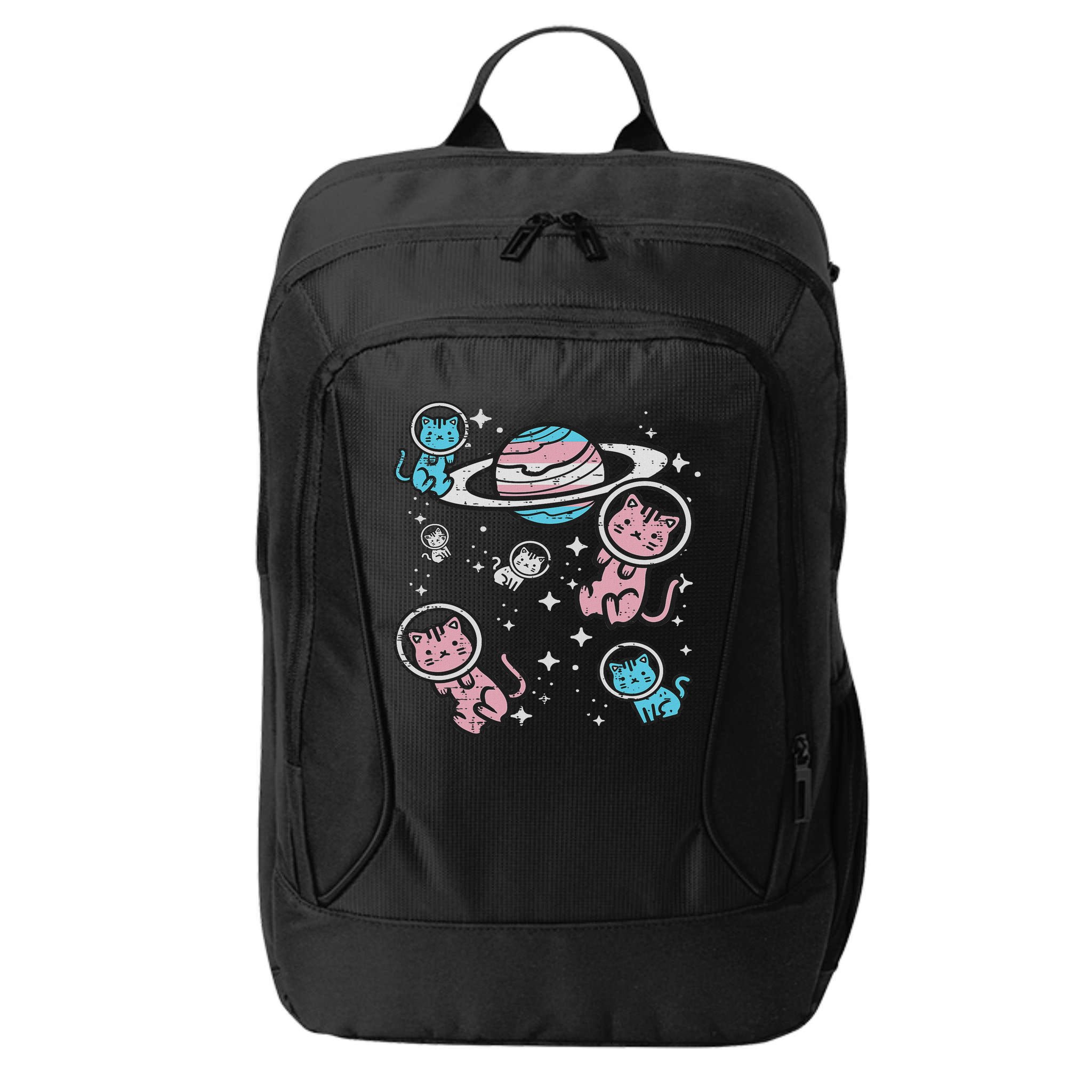 Cats In Space Transsexual Pride Month Lgbt City Backpack