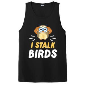 Cute I Stalk Birds Binocular Owl Bird Owners Gift PosiCharge Competitor Tank