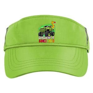 Crushin It Since 2019 5 Year Old Monster Truck Adult Drive Performance Visor