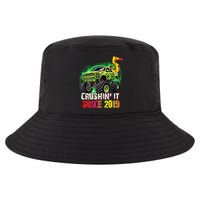 Crushin It Since 2019 5 Year Old Monster Truck Cool Comfort Performance Bucket Hat