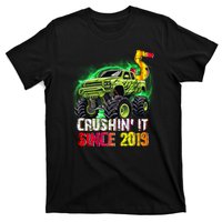 Crushin It Since 2019 5 Year Old Monster Truck T-Shirt