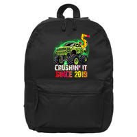 Crushin It Since 2019 5 Year Old Monster Truck 16 in Basic Backpack