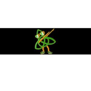 Celtic Irish Symbol St Patricks Day Dabbing Trinity Knot Bumper Sticker