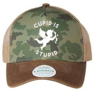 Cupid Is Stupid Anti Valentine Legacy Tie Dye Trucker Hat