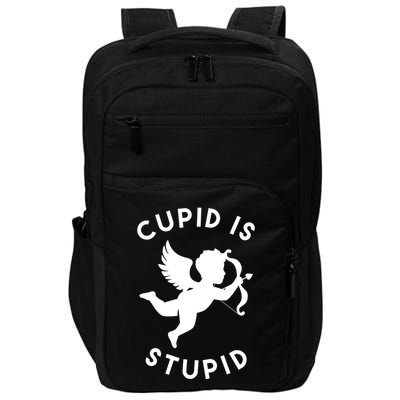 Cupid Is Stupid Anti Valentine Impact Tech Backpack