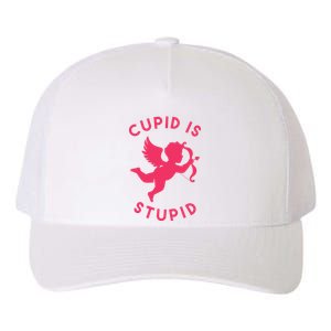 Cupid Is Stupid Anti Valentine Yupoong Adult 5-Panel Trucker Hat