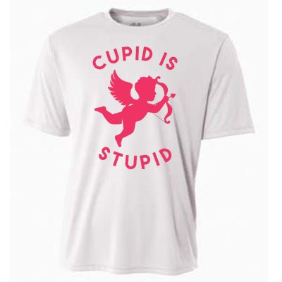 Cupid Is Stupid Anti Valentine Cooling Performance Crew T-Shirt