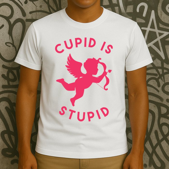 Cupid Is Stupid Anti Valentine T-Shirt