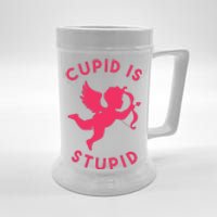 Cupid Is Stupid Anti Valentine Beer Stein