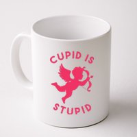 Cupid Is Stupid Anti Valentine Coffee Mug