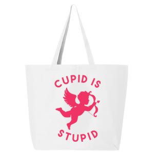 Cupid Is Stupid Anti Valentine 25L Jumbo Tote