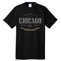 Chicago Illinois Souvenir Tall T-Shirt