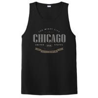 Chicago Illinois Souvenir PosiCharge Competitor Tank