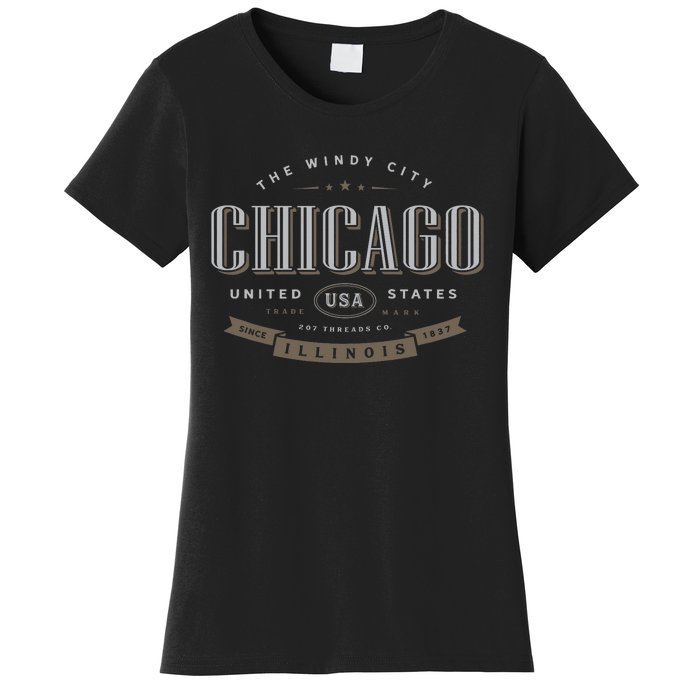 Chicago Illinois Souvenir Women's T-Shirt