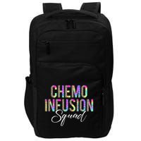 Chemo Infusion Squad Leopard Tie Dye Chemo Infusion Nurse Impact Tech Backpack