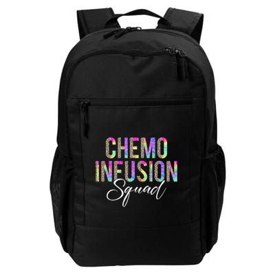 Chemo Infusion Squad Leopard Tie Dye Chemo Infusion Nurse Backpack