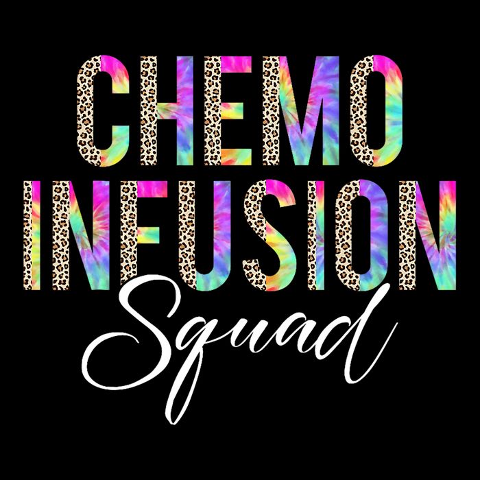 Chemo Infusion Squad Leopard Tie Dye Chemo Infusion Nurse Baby Bodysuit