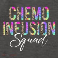 Chemo Infusion Squad Leopard Tie Dye Chemo Infusion Nurse Vector Backpack