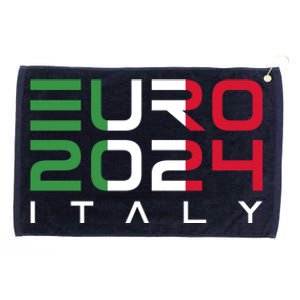 Cool Italy Soccer National Team Euro 2024 Grommeted Golf Towel