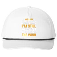 CHRISTIANITY I'm Still Running Against The Wind Snapback Five-Panel Rope Hat