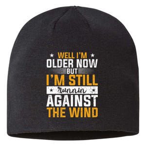 CHRISTIANITY I'm Still Running Against The Wind Sustainable Beanie