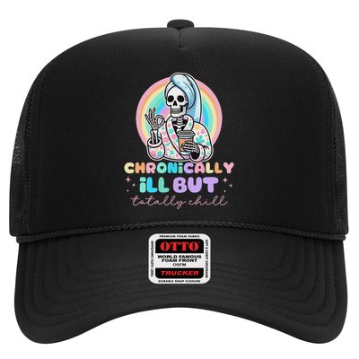 Chronically Ill Skeleton Invisible Illness  Trucker Hat
