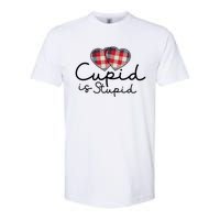 Cupid Is Stupid Valentines Day Funny Softstyle CVC T-Shirt