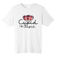 Cupid Is Stupid Valentines Day Funny Tall Fusion ChromaSoft Performance T-Shirt