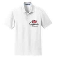 Cupid Is Stupid Valentines Day Funny Dry Zone Grid Polo