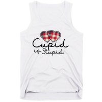 Cupid Is Stupid Valentines Day Funny Tank Top