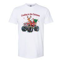 Crushing In This Christmas Holiday Xmas Santa Claus Reindeer Softstyle CVC T-Shirt