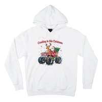 Crushing In This Christmas Holiday Xmas Santa Claus Reindeer Hoodie