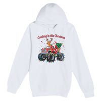 Crushing In This Christmas Holiday Xmas Santa Claus Reindeer Premium Pullover Hoodie