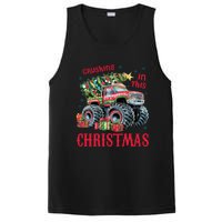 Crushing In This Christmas Xmas Holiday Red Monster Truck PosiCharge Competitor Tank