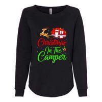 Christmas In The Camper Xmas Lighting Camping RV Christmas Gift Womens California Wash Sweatshirt