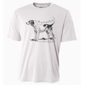 Can I Take My Hounds To Heaven Can I Heart On GodS Land Cooling Performance Crew T-Shirt