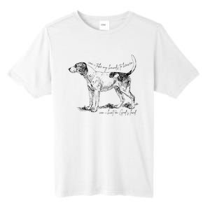 Can I Take My Hounds To Heaven Can I Heart On GodS Land Tall Fusion ChromaSoft Performance T-Shirt