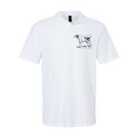 Can I Take My Hounds To Heaven Can I Heart On GodS Land Softstyle Adult Sport Polo