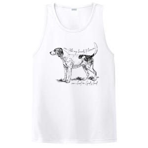 Can I Take My Hounds To Heaven Can I Heart On GodS Land PosiCharge Competitor Tank