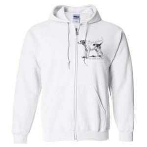 Can I Take My Hounds To Heaven Can I Heart On GodS Land Full Zip Hoodie